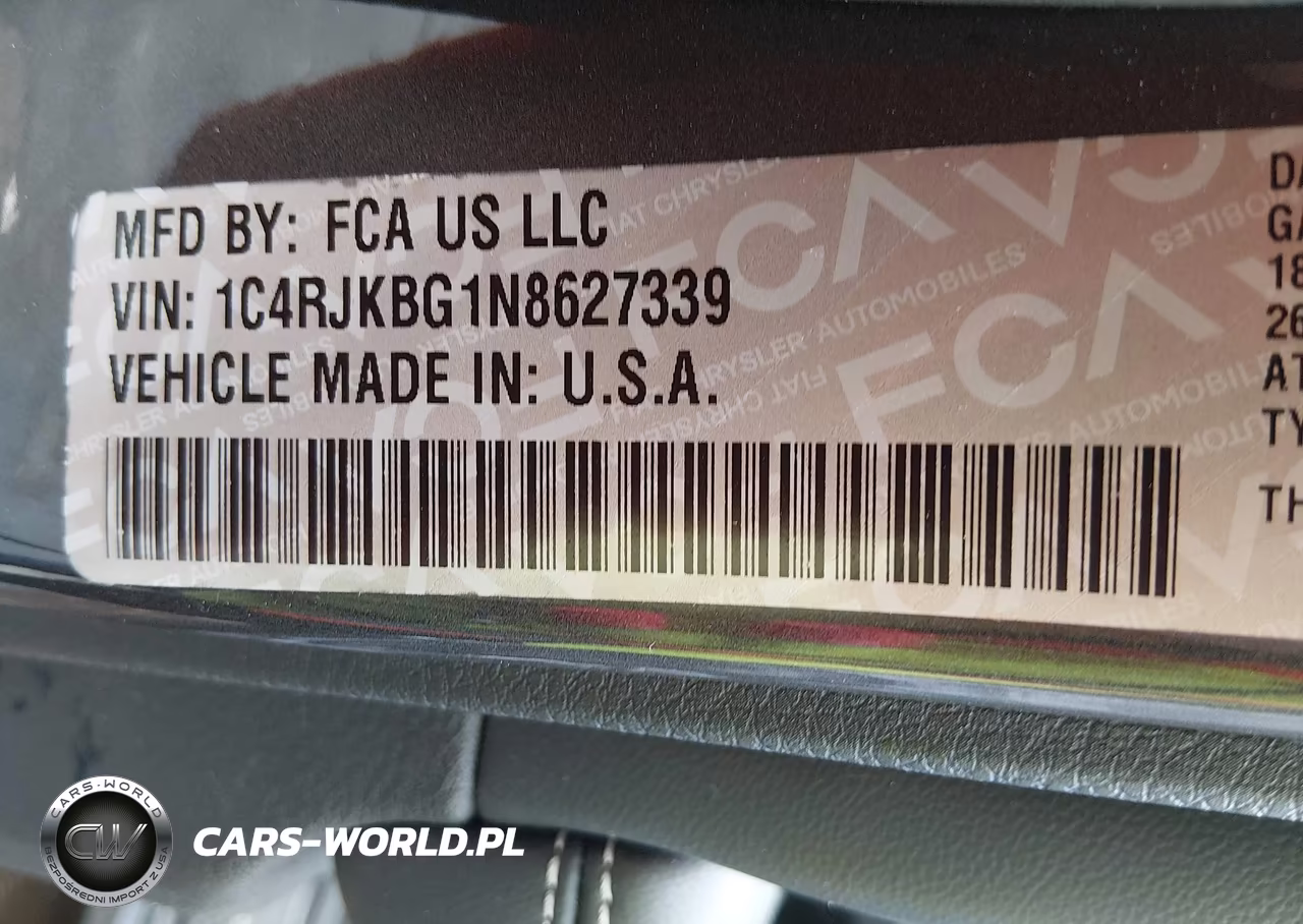 2022 Jeep Grand Cherokee L Limited 4X4 VIN:1C4RJKBG1N8627339 - 9