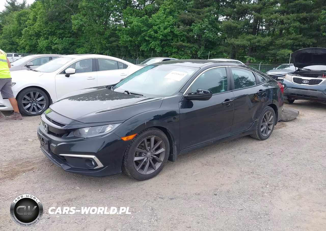 2020 Honda Civic Ex VIN:19XFC1F35LE006753 - 2