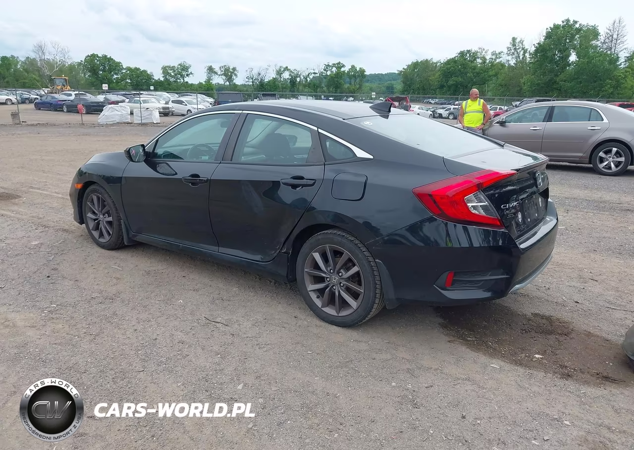 2020 Honda Civic Ex VIN:19XFC1F35LE006753 - 3