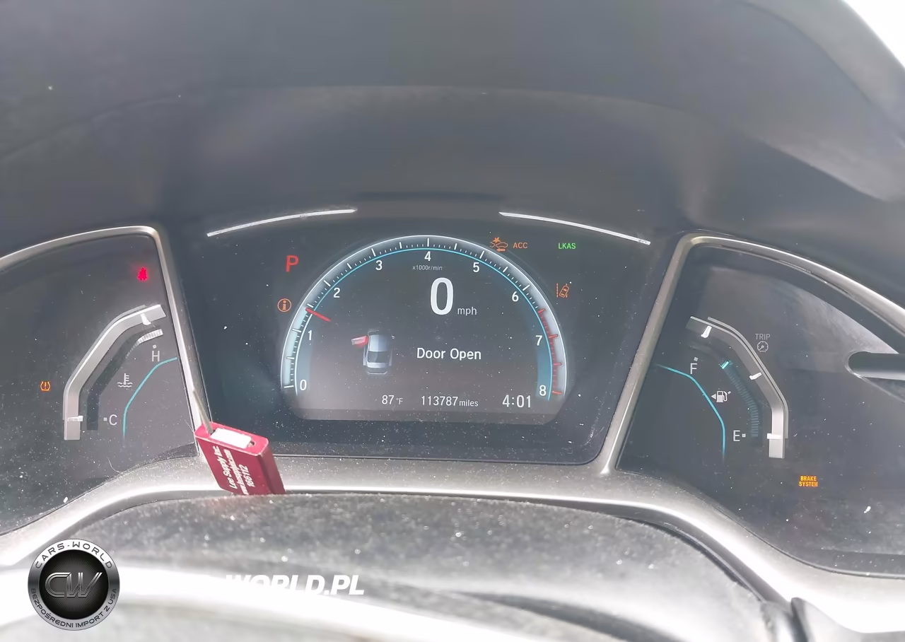 2020 Honda Civic Ex VIN:19XFC1F35LE006753 - 7