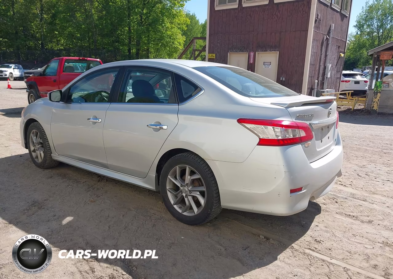 2014 Nissan Sentra Sr VIN:3N1AB7AP1EL608691 - 3