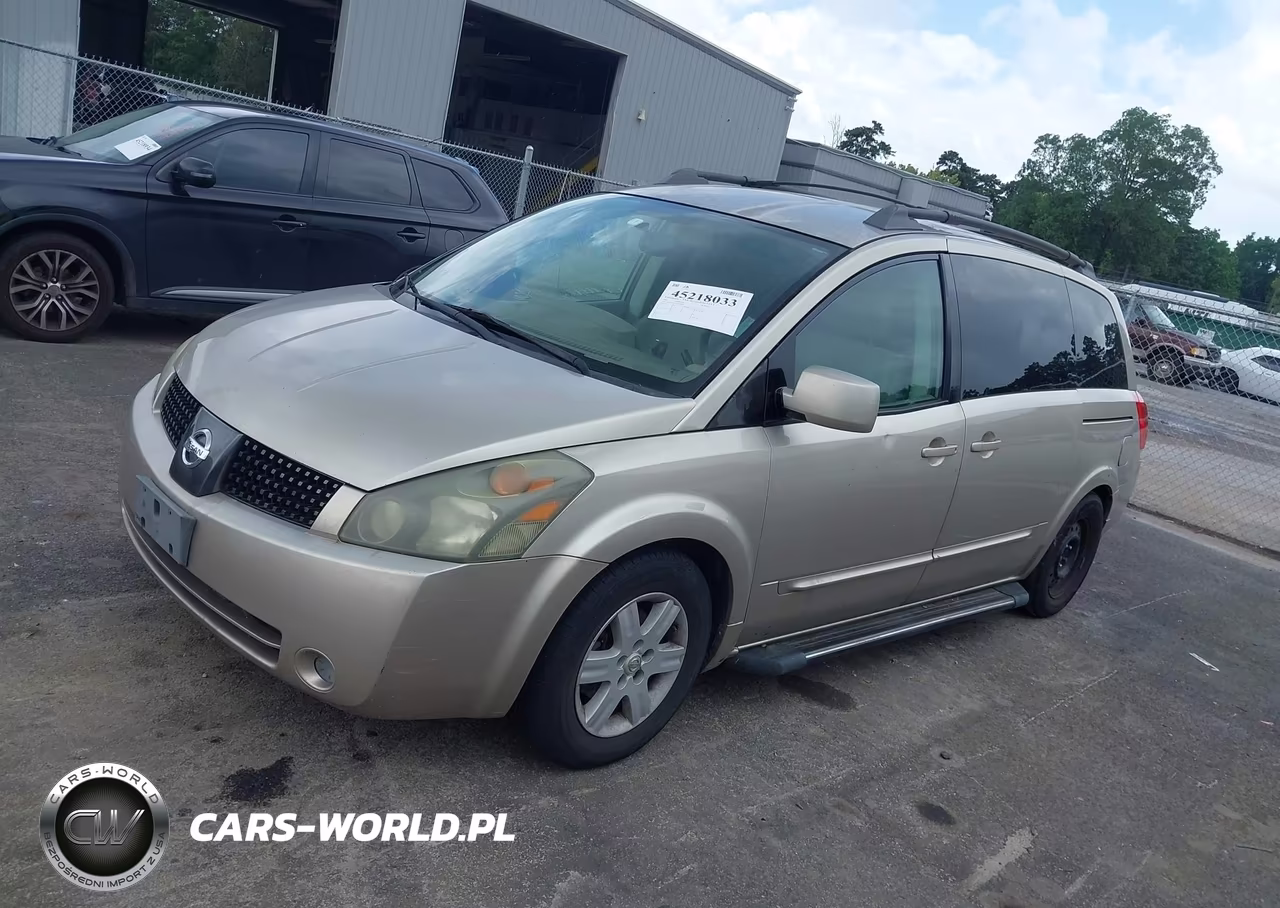 2004 Nissan Quest 3.5 Sl VIN:5N1BV28U14N320963 - 2