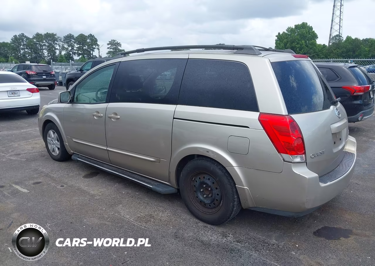 2004 Nissan Quest 3.5 Sl VIN:5N1BV28U14N320963 - 3