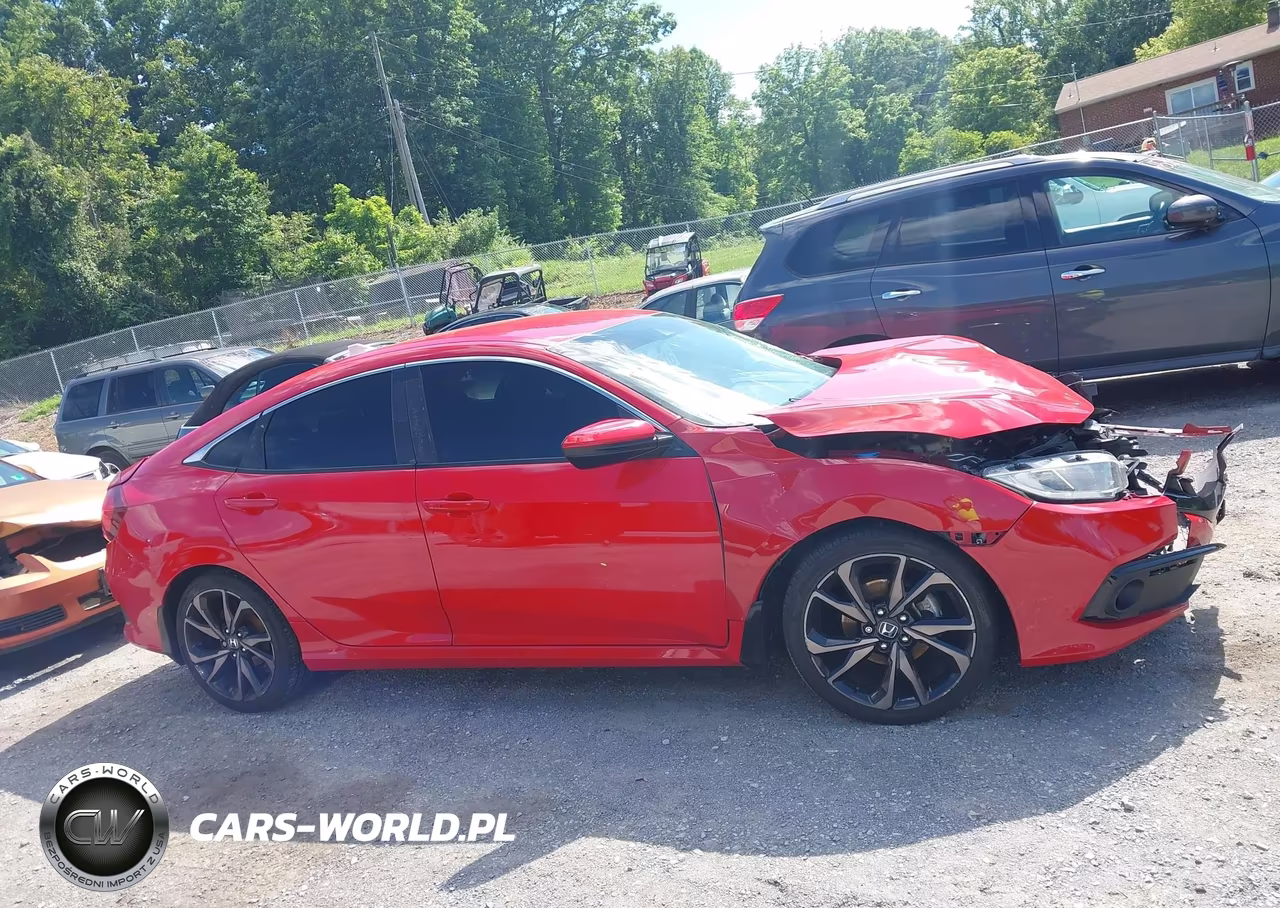 2020 Honda Civic Sport VIN:2HGFC2E82LH600998 - 14