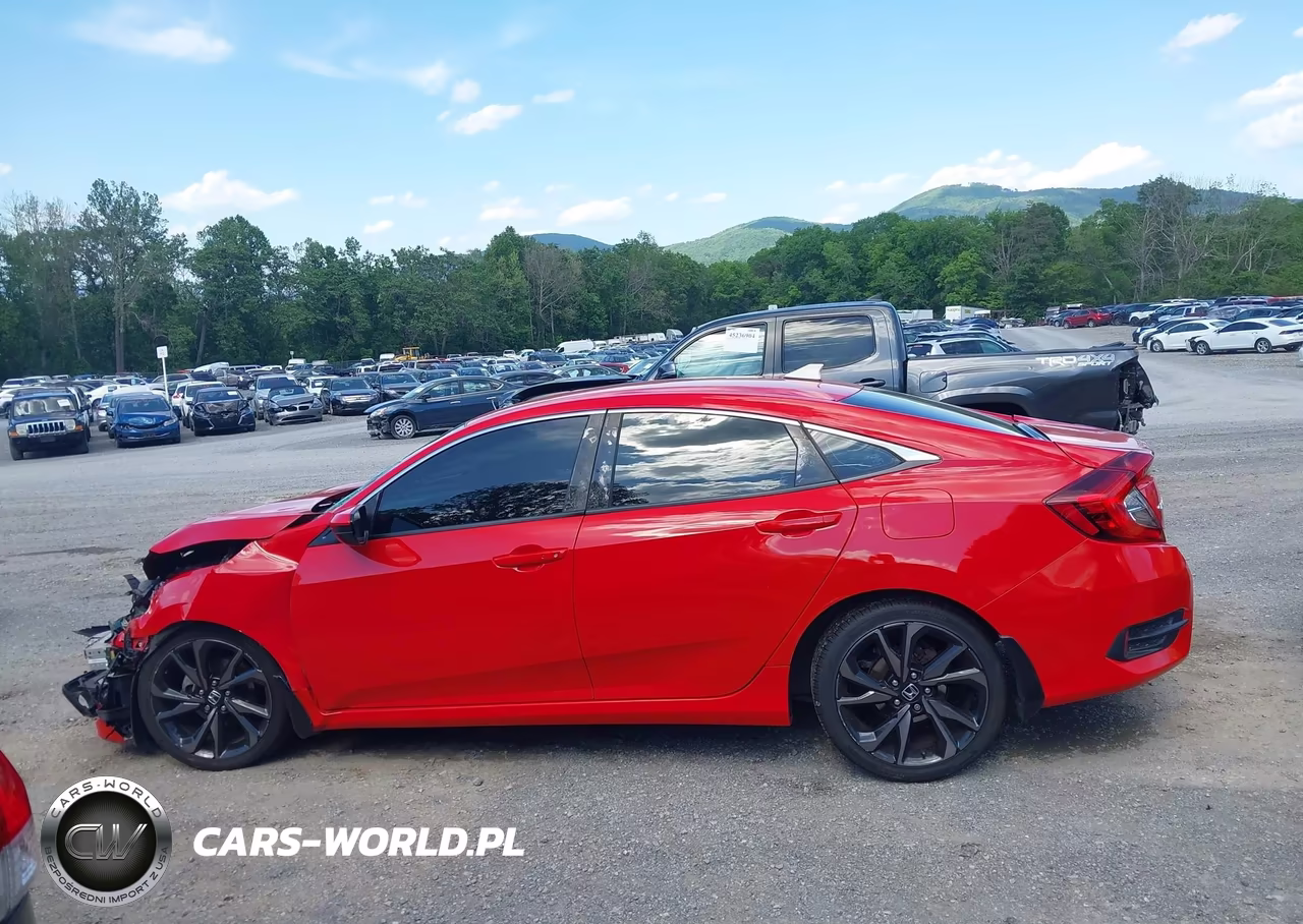 2020 Honda Civic Sport VIN:2HGFC2E82LH600998 - 15