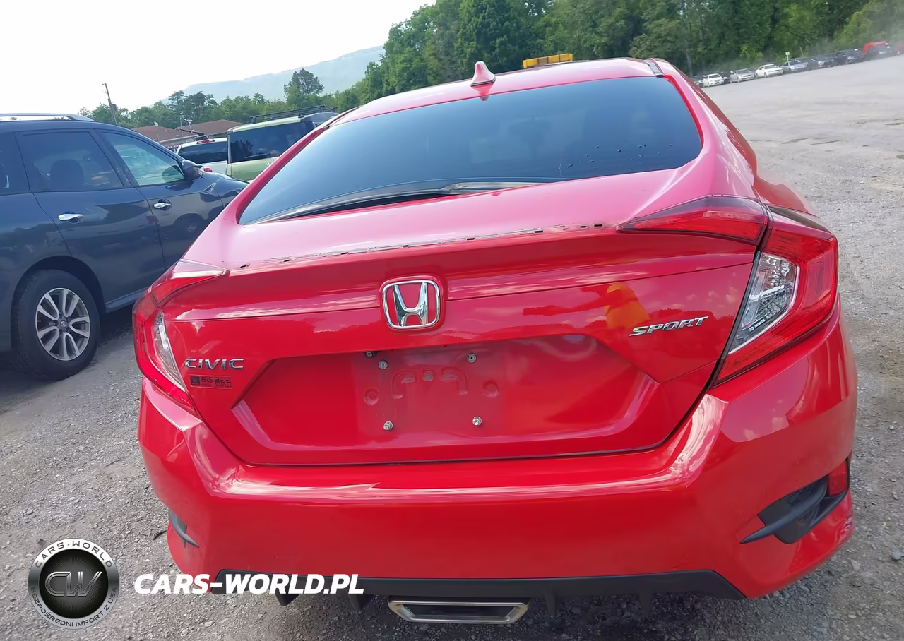 2020 Honda Civic Sport VIN:2HGFC2E82LH600998 - 17