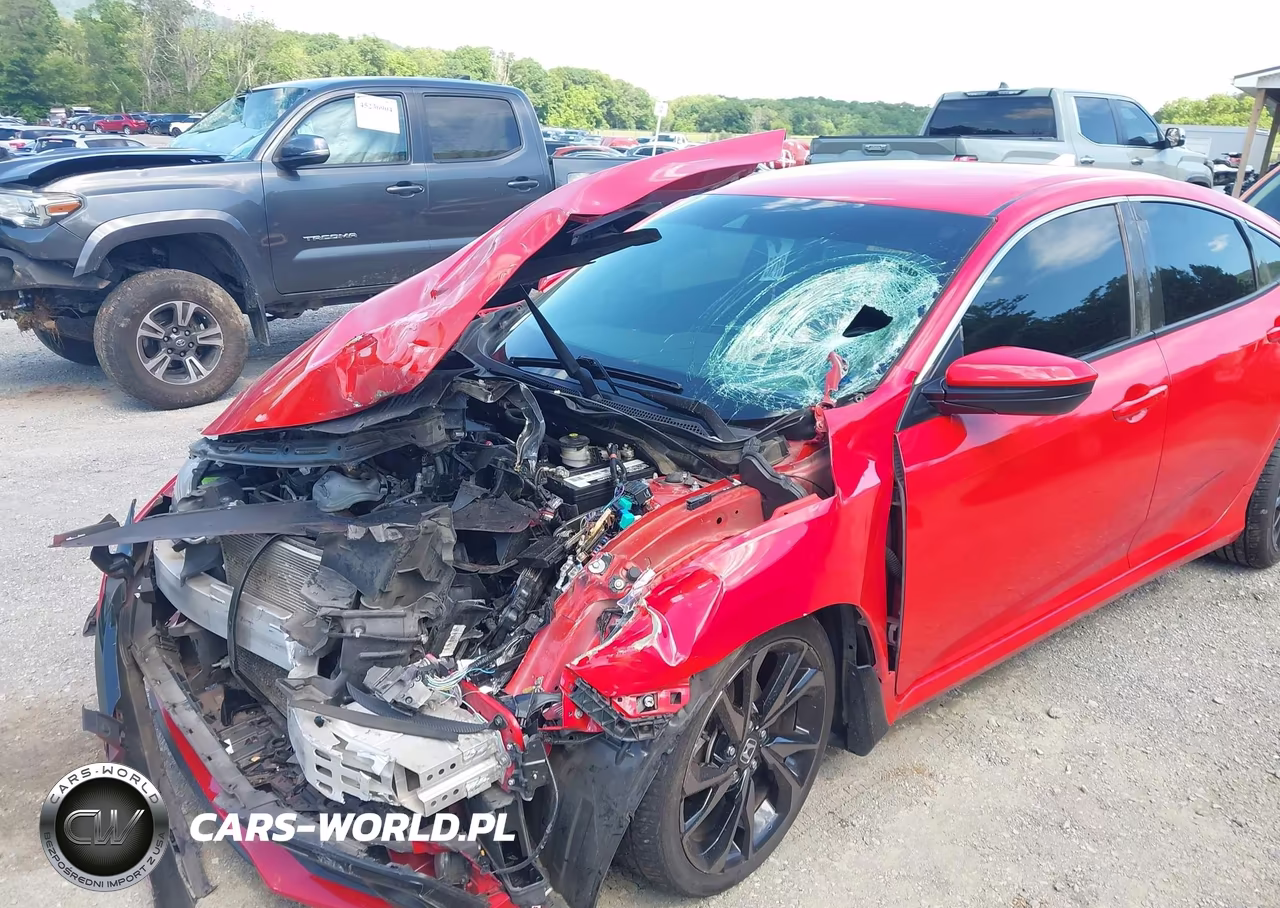 2020 Honda Civic Sport VIN:2HGFC2E82LH600998 - 6