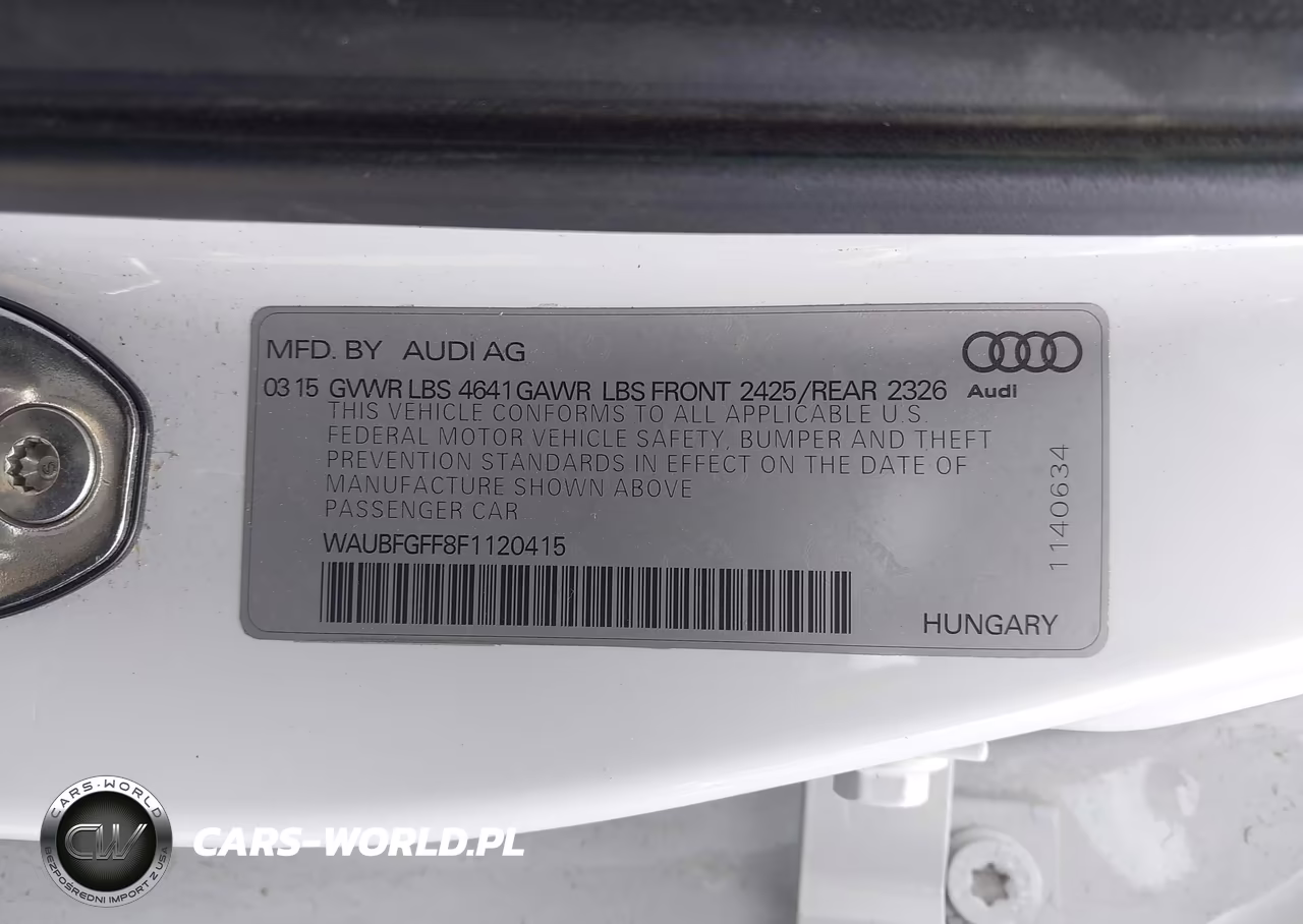 2015 Audi S3 2.0T Premium Plus VIN:WAUBFGFF8F1120415 - 9