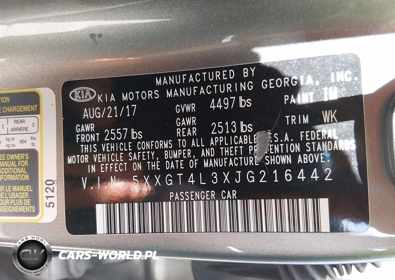 2018 Kia Optima Lx VIN:5XXGT4L3XJG216442 - 9