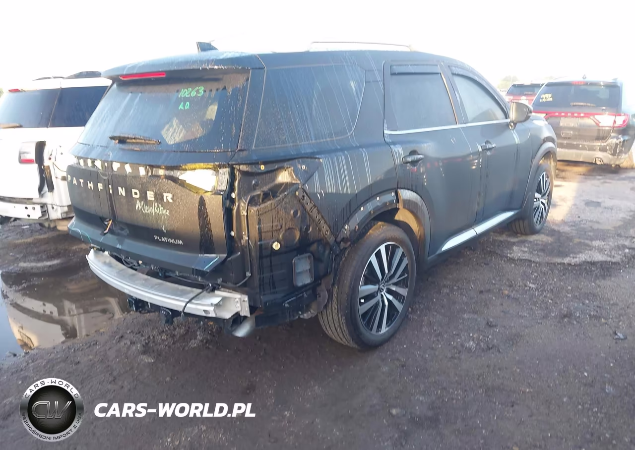 2025 Nissan Pathfinder Platinum Fwd VIN:5N1DR3DG8SC211105 - 4
