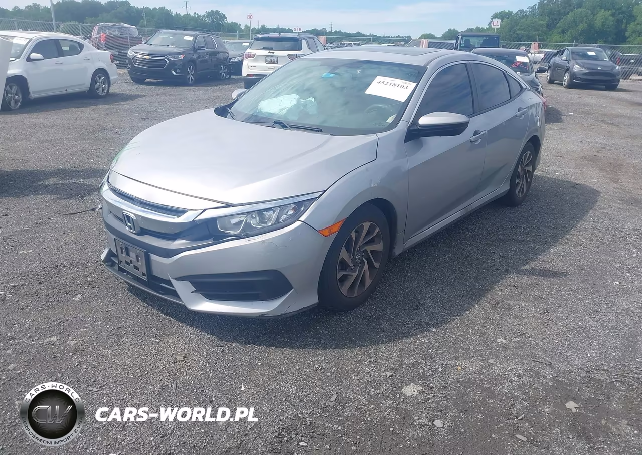 2017 Honda Civic Ex VIN:2HGFC2F79HH548282 - 2