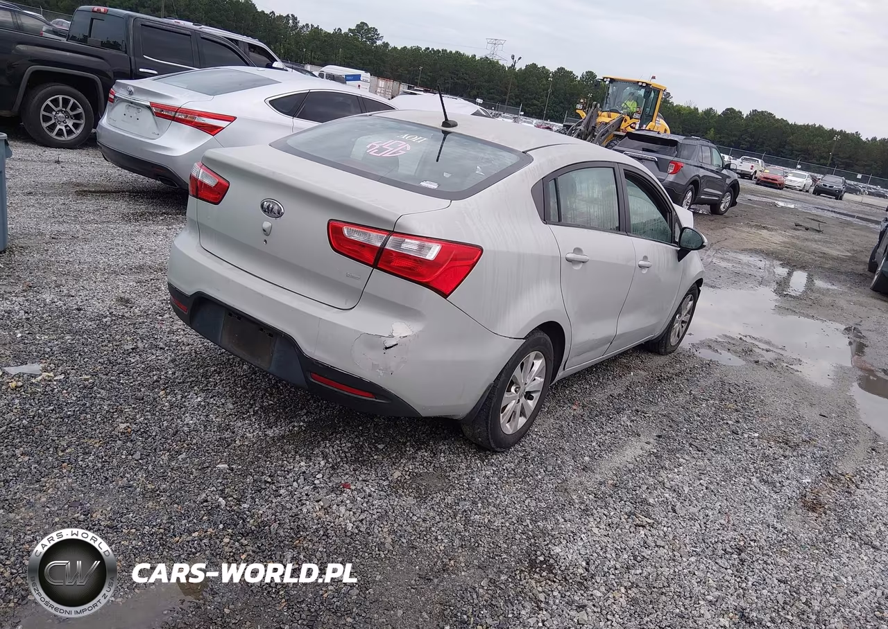 2013 Kia Rio Ex VIN:KNADN4A38D6283217 - 4