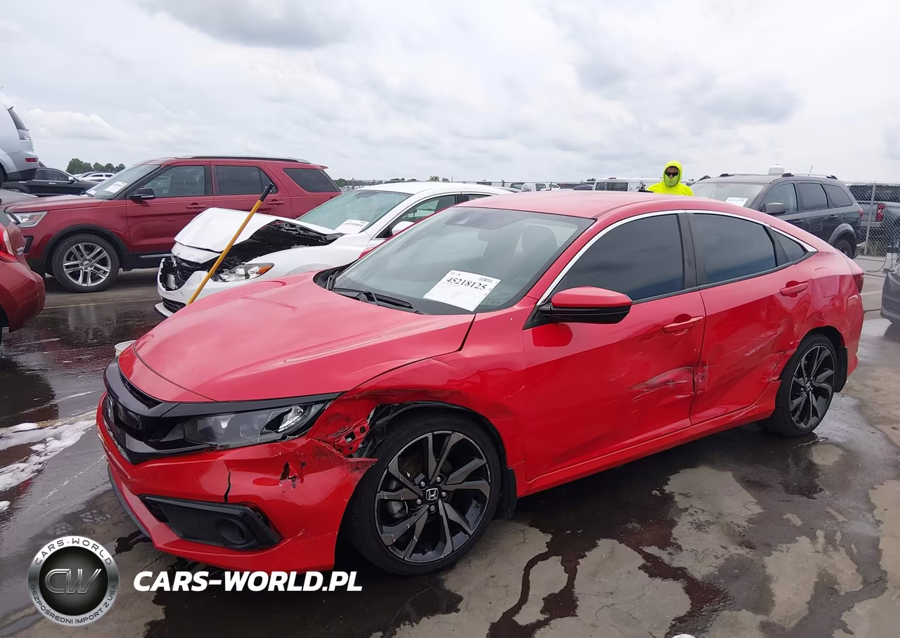 2021 Honda Civic Sport VIN:2HGFC2F88MH535087 - 2