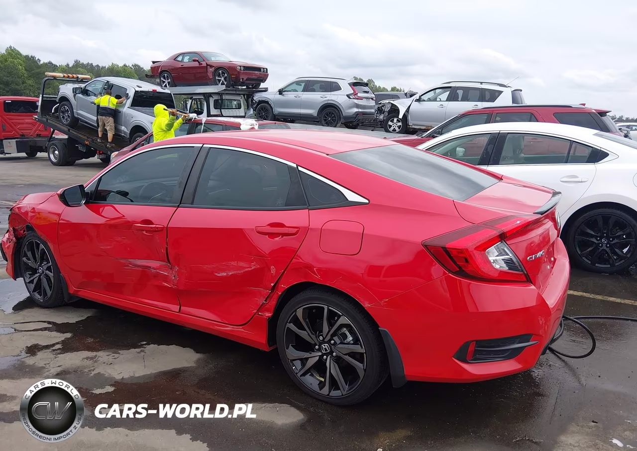 2021 Honda Civic Sport VIN:2HGFC2F88MH535087 - 3