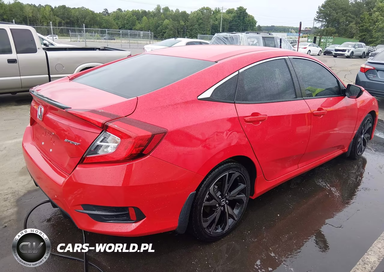 2021 Honda Civic Sport VIN:2HGFC2F88MH535087 - 4