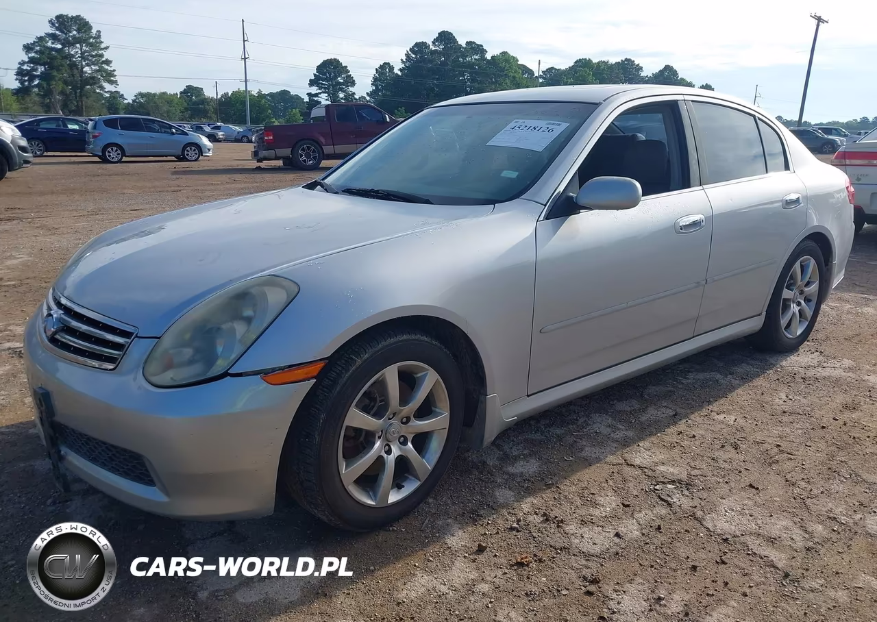 2006 Infiniti G35 VIN:JNKCV51E06M505588 - 2