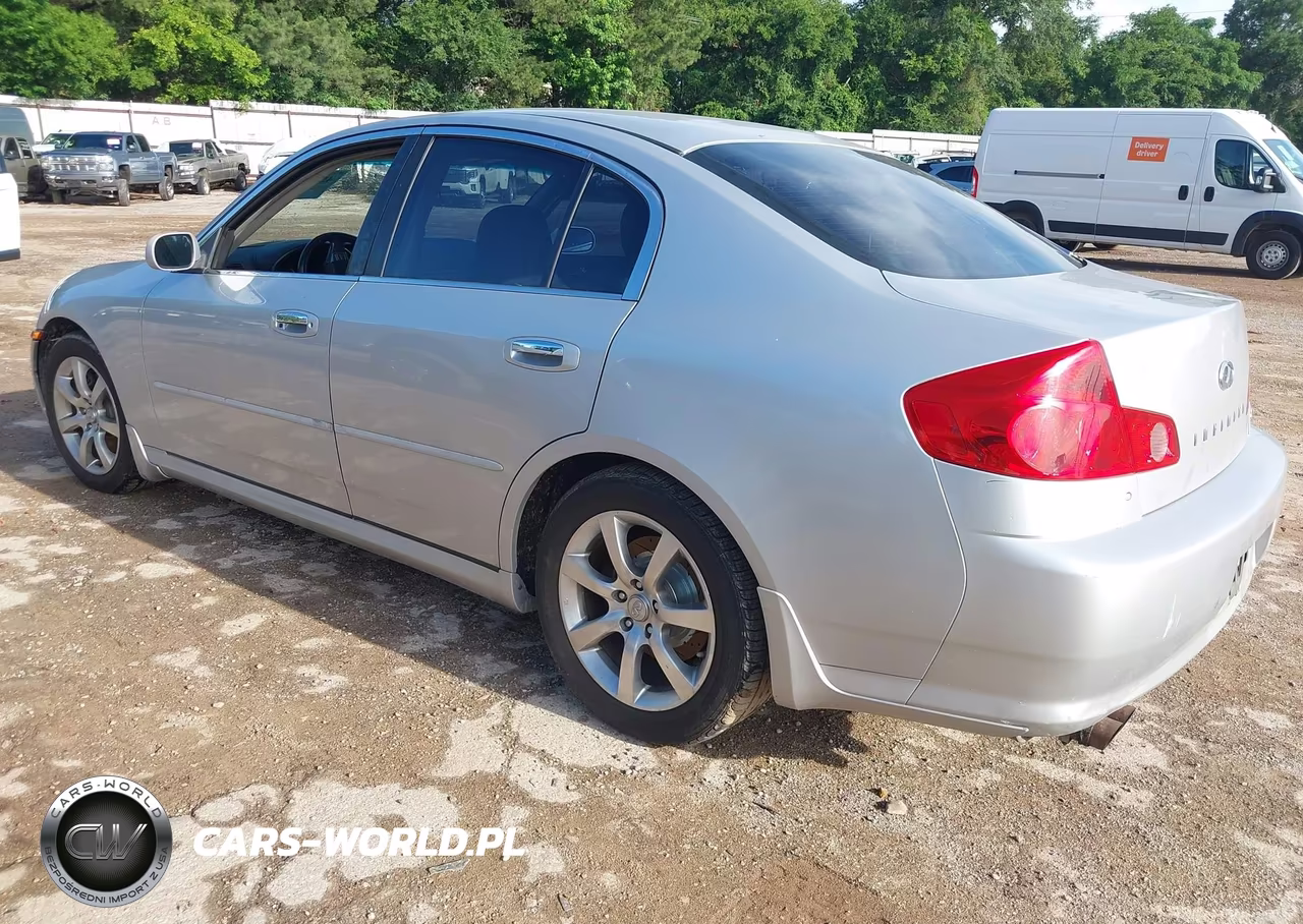 2006 Infiniti G35 VIN:JNKCV51E06M505588 - 3