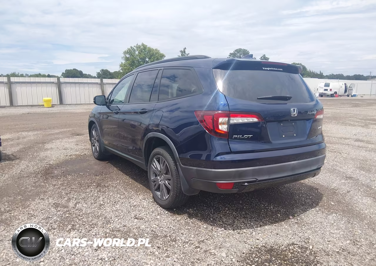 2022 Honda Pilot 2Wd Sport VIN:5FNYF5H34NB023660 - 3
