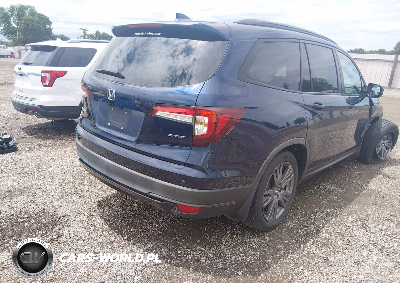 2022 Honda Pilot 2Wd Sport VIN:5FNYF5H34NB023660 - 4
