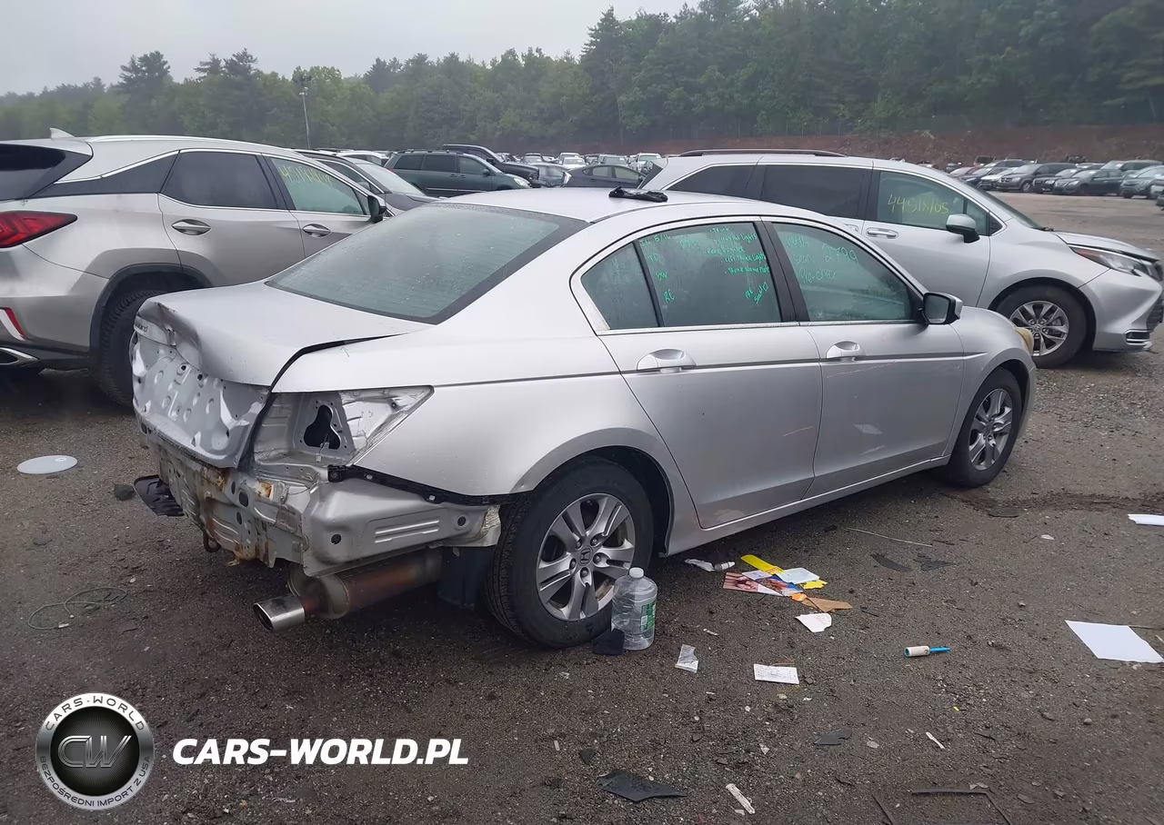 2012 Honda Accord 2.4 Se VIN:1HGCP2F6XCA042742 - 4
