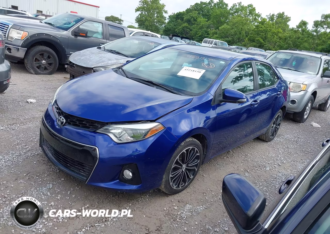 2014 Toyota Corolla S Plus VIN:5YFBURHE0EP118824 - 2