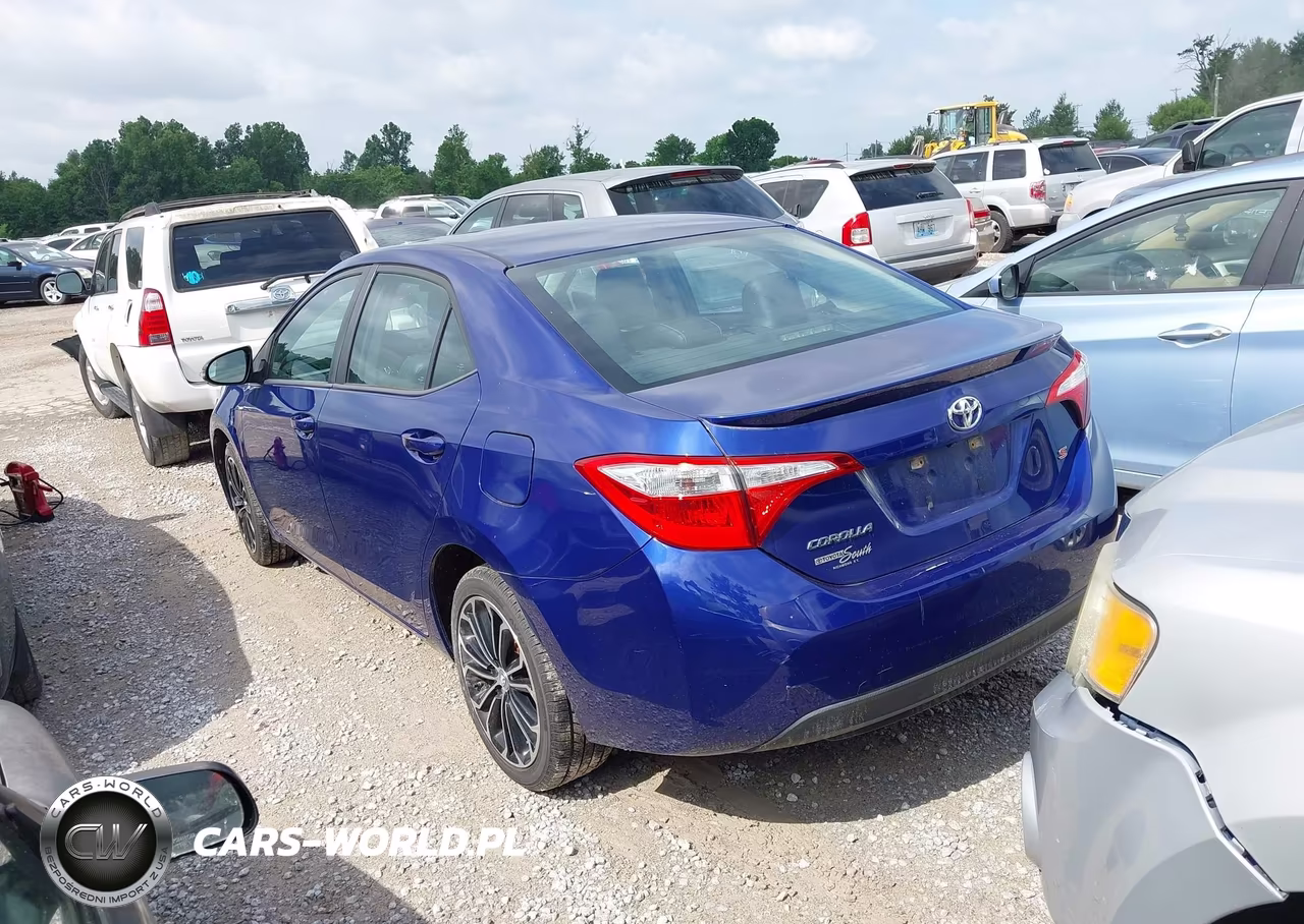 2014 Toyota Corolla S Plus VIN:5YFBURHE0EP118824 - 3