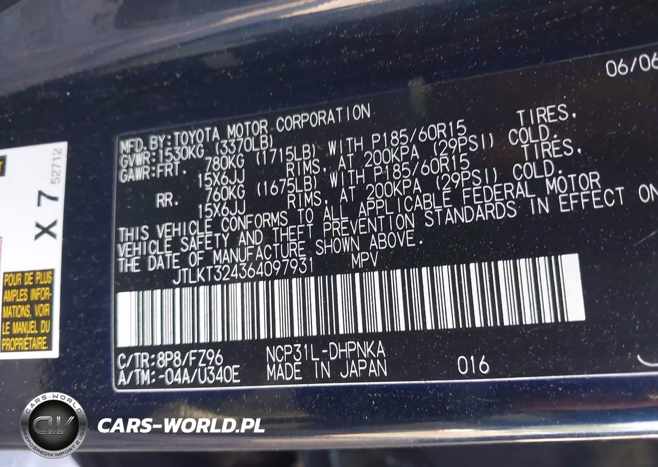 2006 Scion Xb VIN:JTLKT324364097931 - 9
