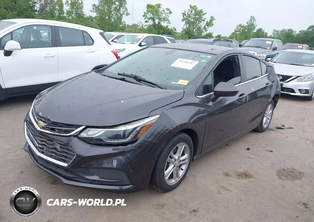 2016 Chevrolet Cruze Lt Auto VIN:1G1BE5SM9G7278591 - 2