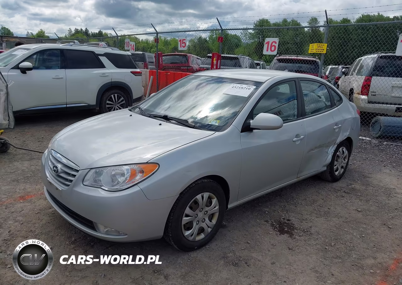 2010 Hyundai Elantra Gls VIN:KMHDU4AD7AU188682 - 2