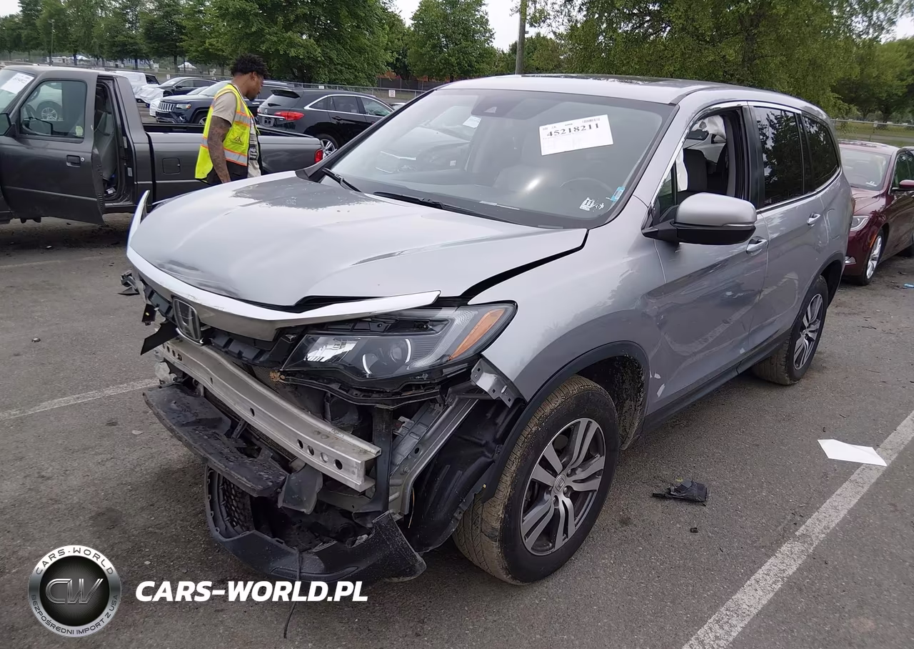 2022 Honda Pilot Awd Ex-L VIN:5FNYF6H57NB017763 - 2