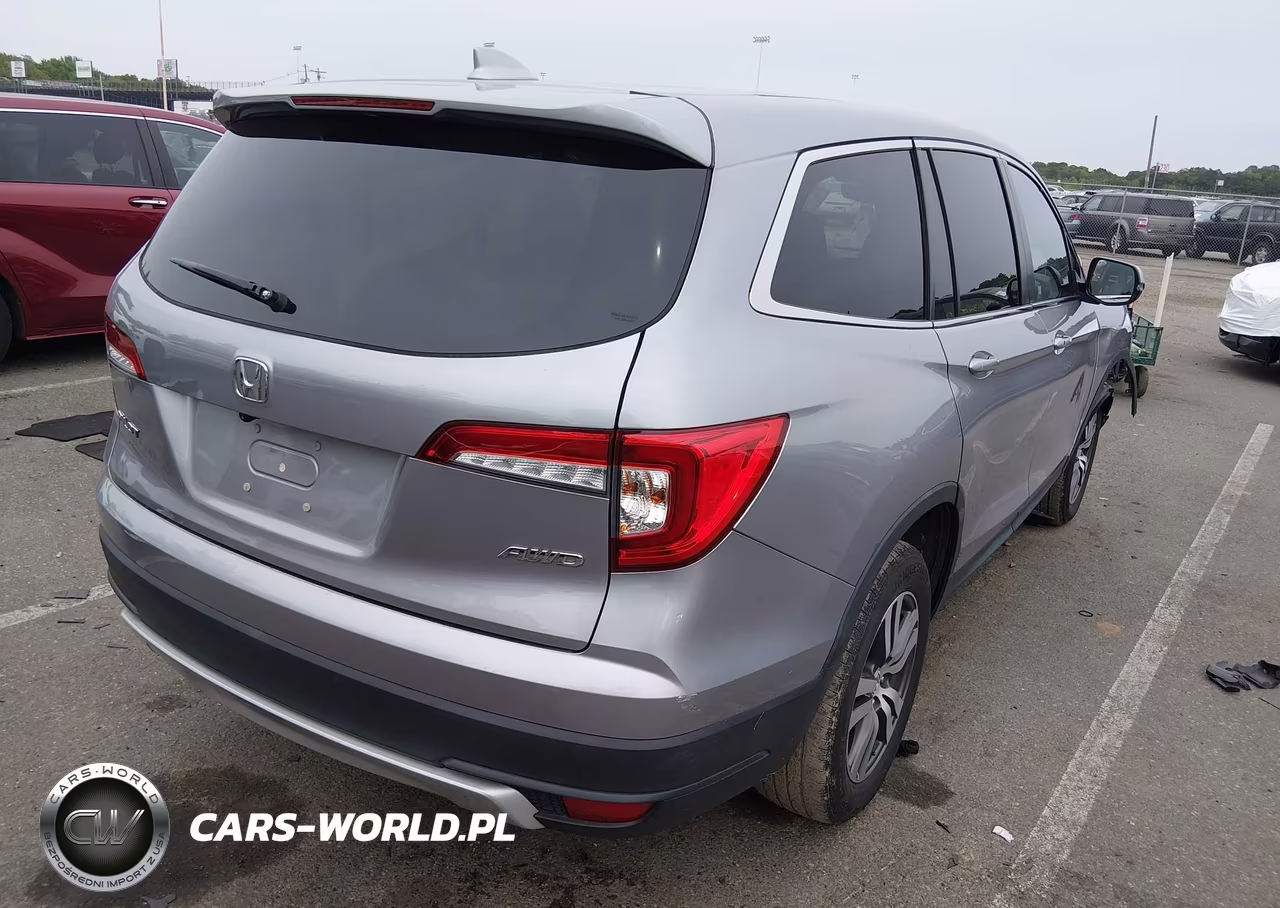 2022 Honda Pilot Awd Ex-L VIN:5FNYF6H57NB017763 - 4