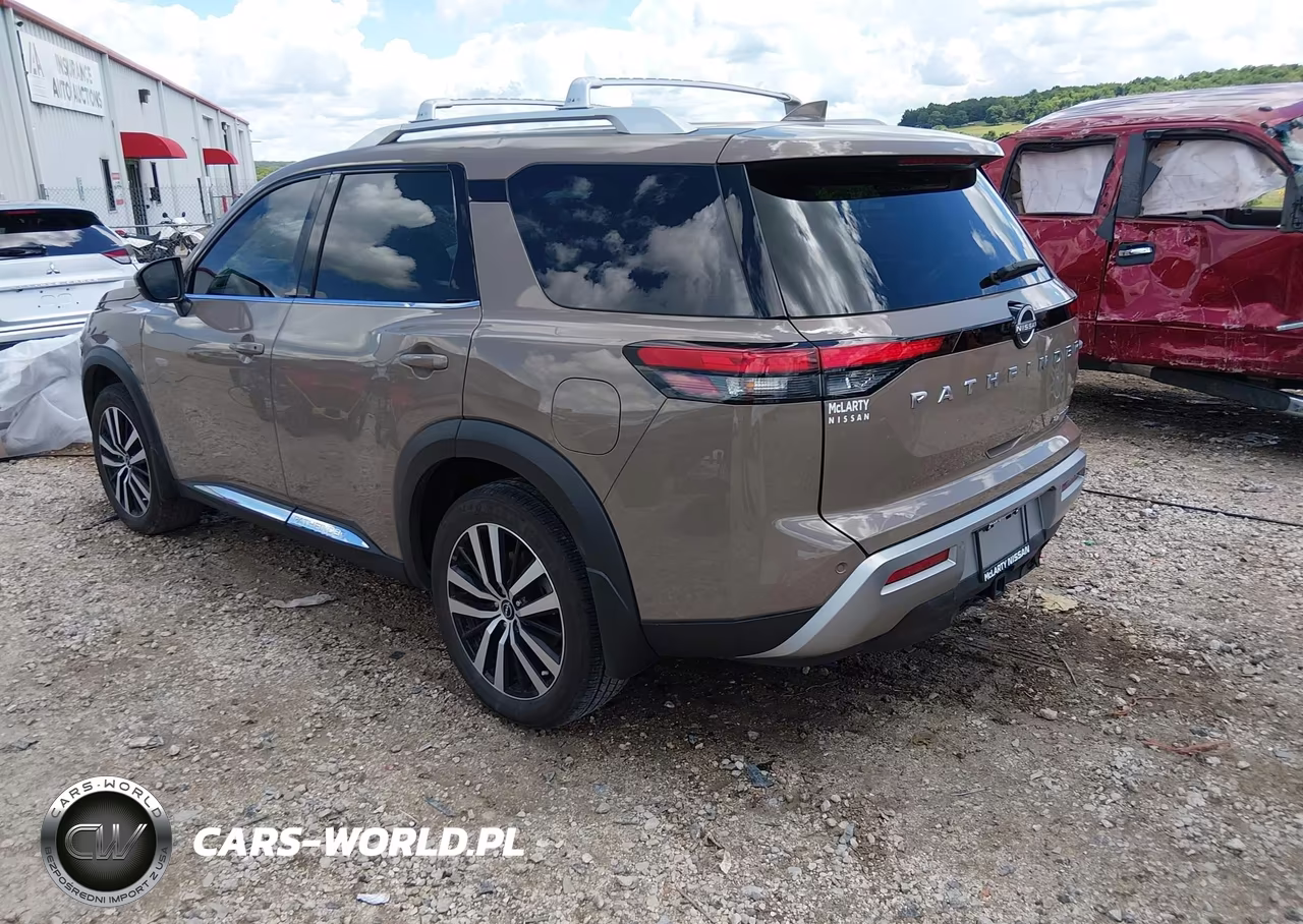 2024 Nissan Pathfinder Platinum Fwd VIN:5N1DR3DG0RC296130 - 3