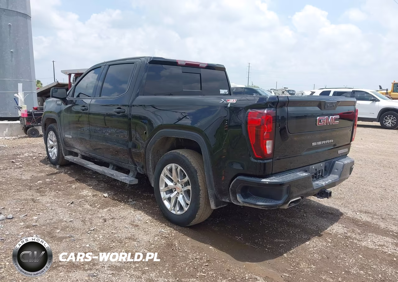 2024 GMC Sierra 1500 4Wd Short Box Elevation With 3Sb VIN:3GTUUCEDXRG391363 - 3