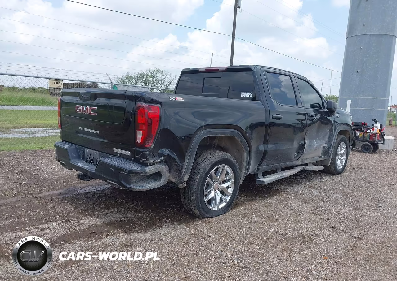 2024 GMC Sierra 1500 4Wd Short Box Elevation With 3Sb VIN:3GTUUCEDXRG391363 - 4