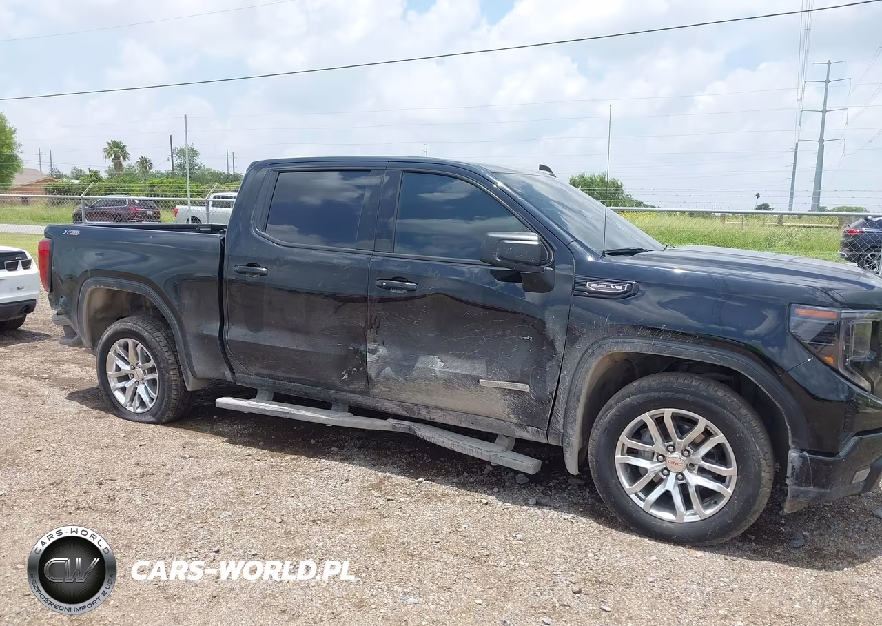 2024 GMC Sierra 1500 4Wd Short Box Elevation With 3Sb VIN:3GTUUCEDXRG391363 - 6