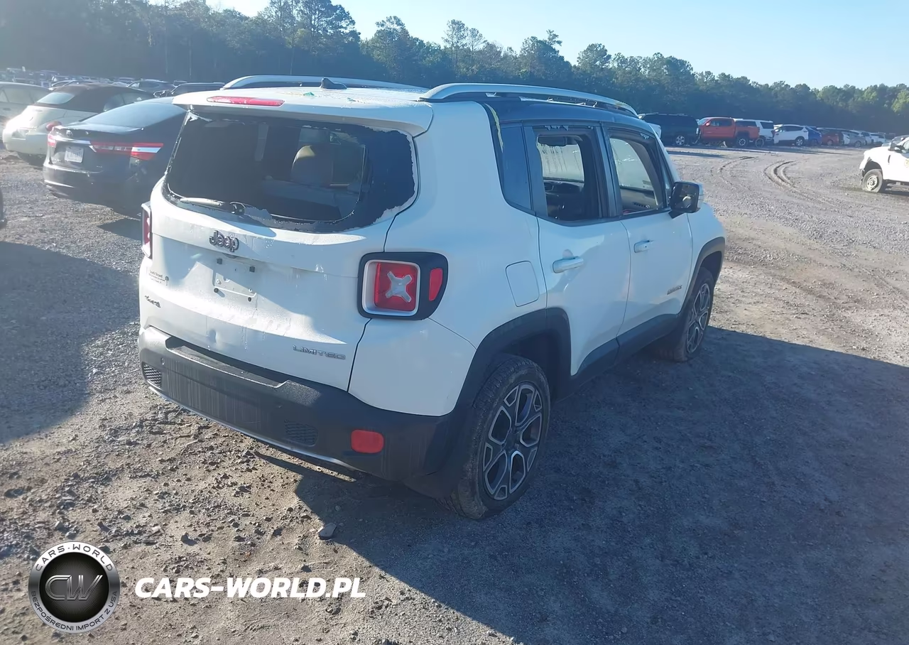 2016 Jeep Renegade Limited VIN:ZACCJBDT3GPE30345 - 4