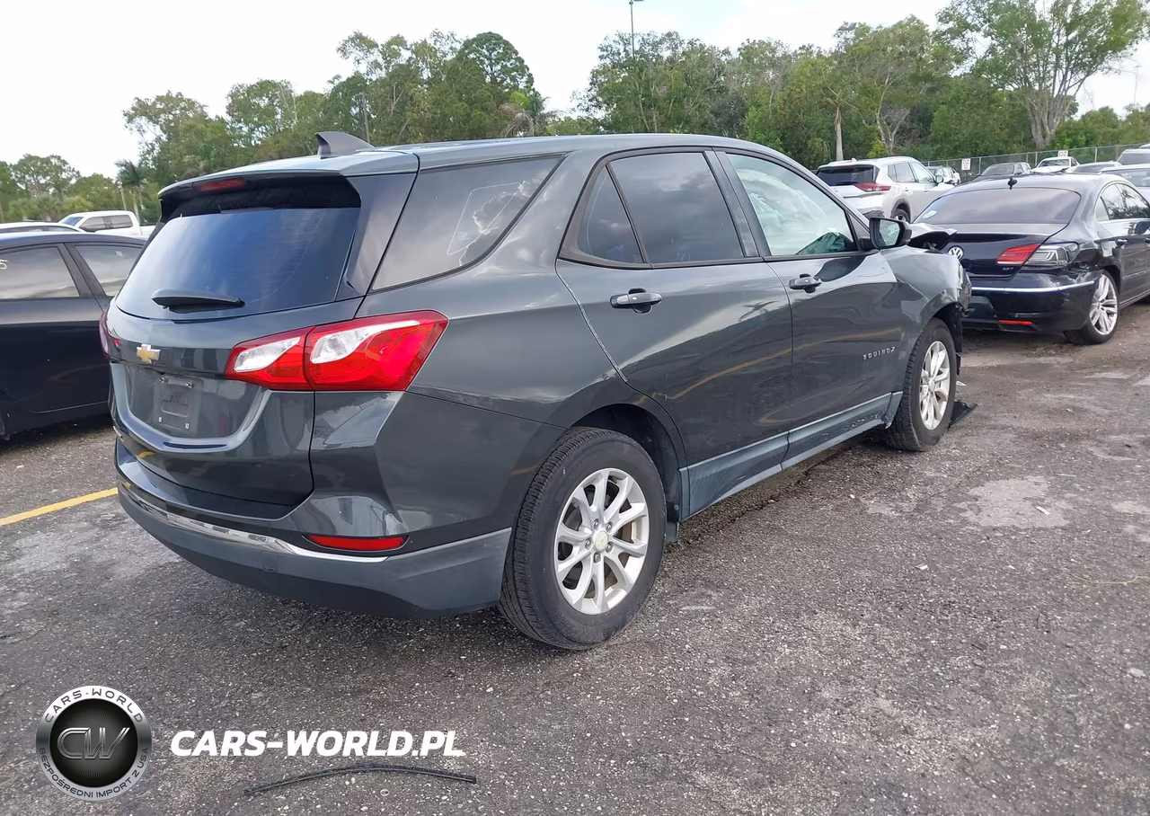 2018 Chevrolet Equinox Ls VIN:2GNAXHEV0J6290775 - 4