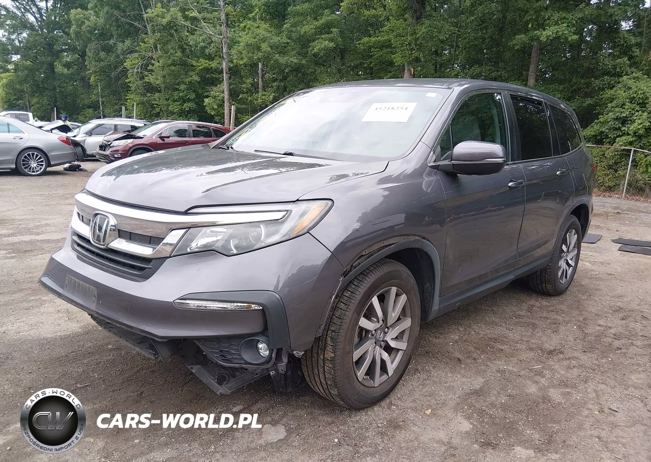2020 Honda Pilot Awd Ex-L VIN:5FNYF6H57LB033720 - 2
