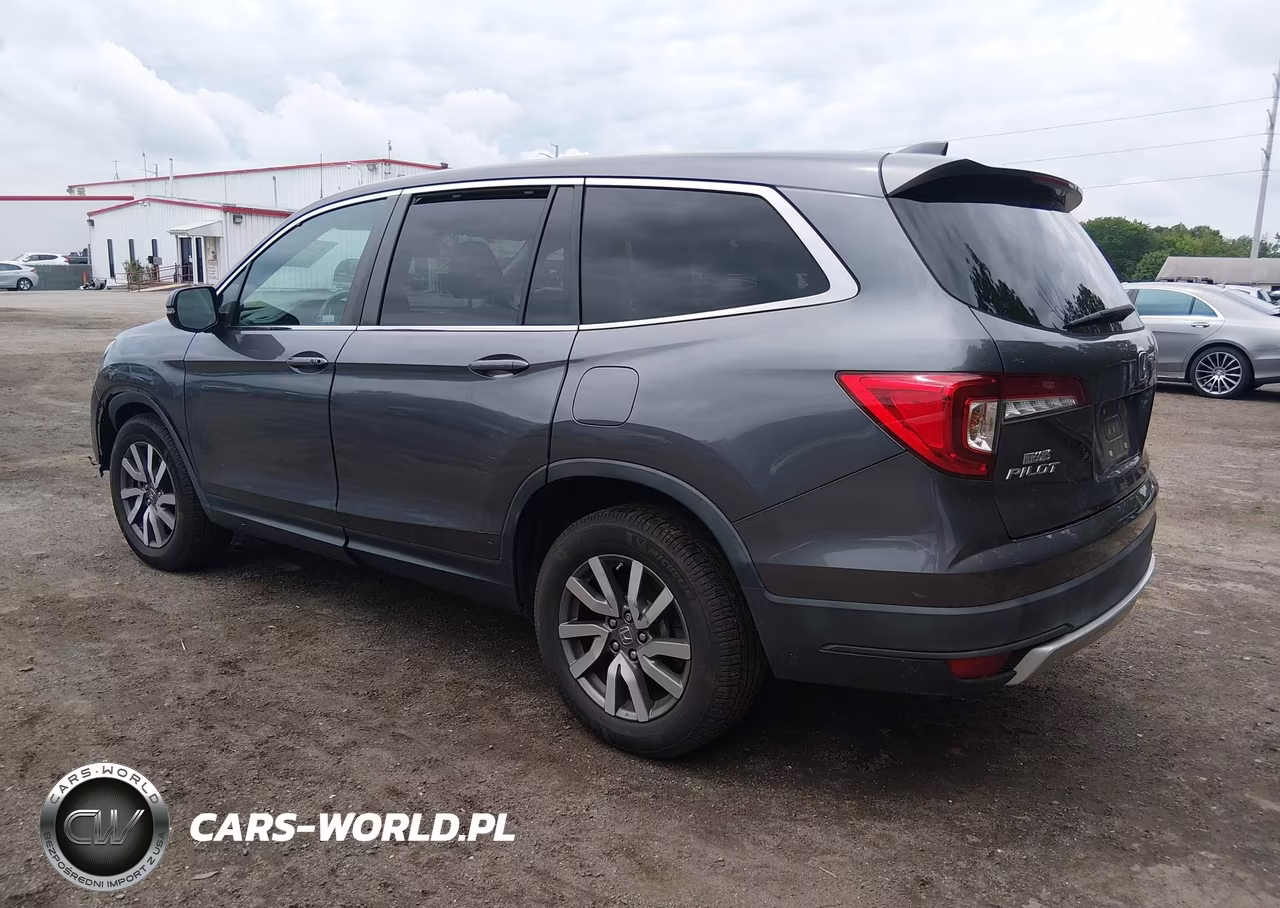 2020 Honda Pilot Awd Ex-L VIN:5FNYF6H57LB033720 - 3
