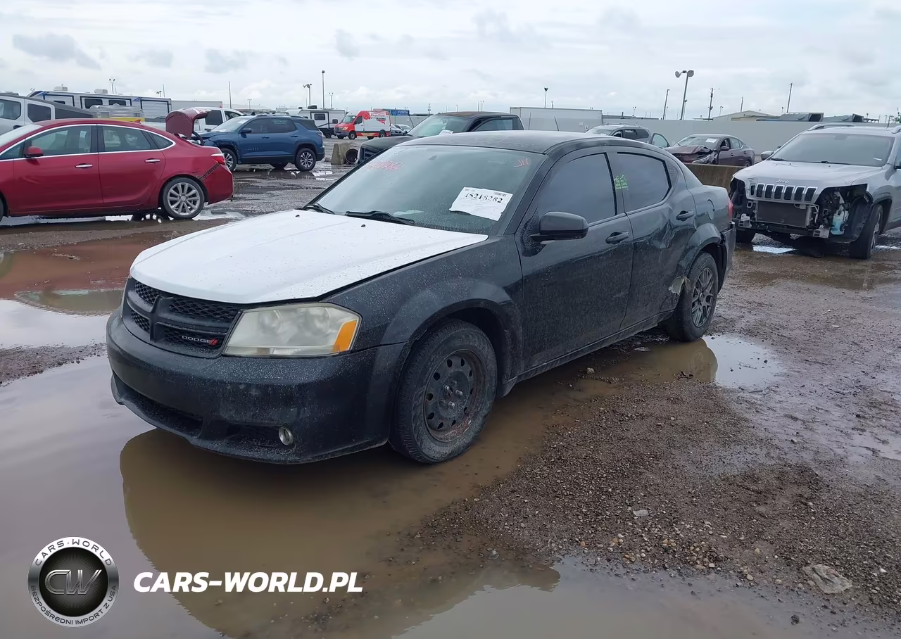 2013 Dodge Avenger Sxt VIN:1C3CDZCB8DN662697 - 2