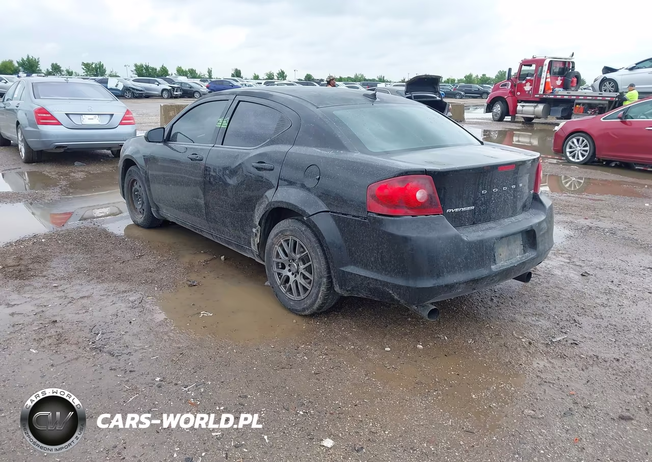 2013 Dodge Avenger Sxt VIN:1C3CDZCB8DN662697 - 3