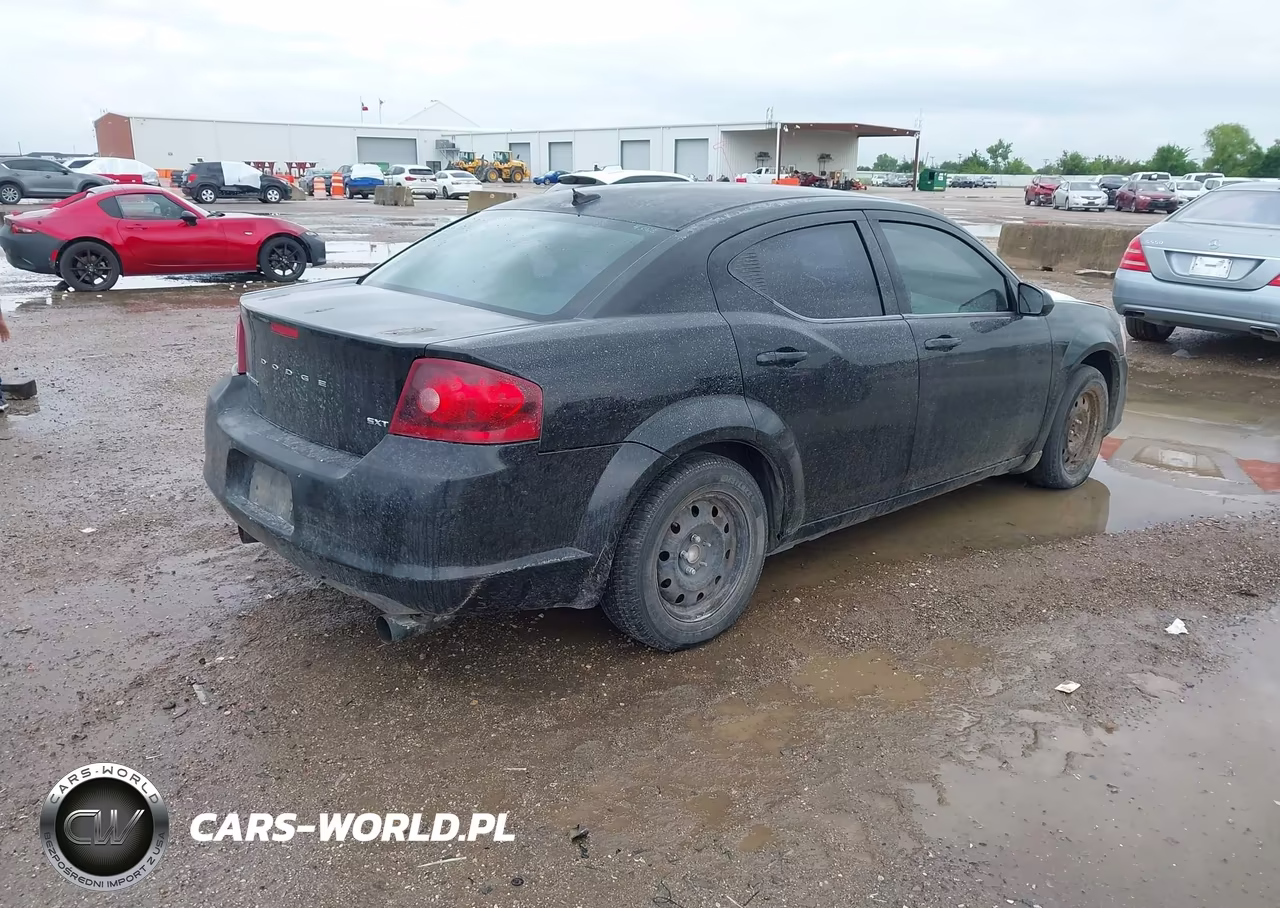 2013 Dodge Avenger Sxt VIN:1C3CDZCB8DN662697 - 4
