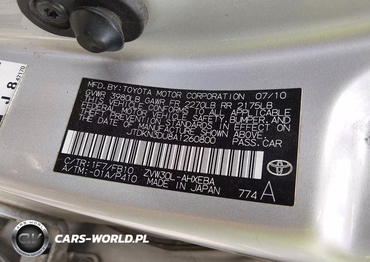 2010 Toyota Prius Iii VIN:JTDKN3DU8A1260800 - 9