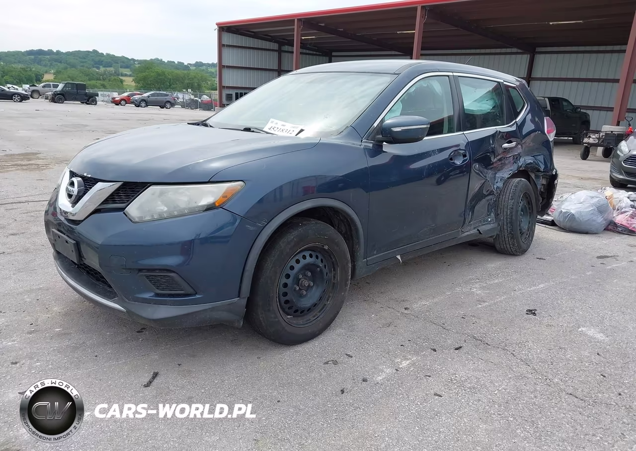 2015 Nissan Rogue S VIN:KNMAT2MV8FP539964 - 2