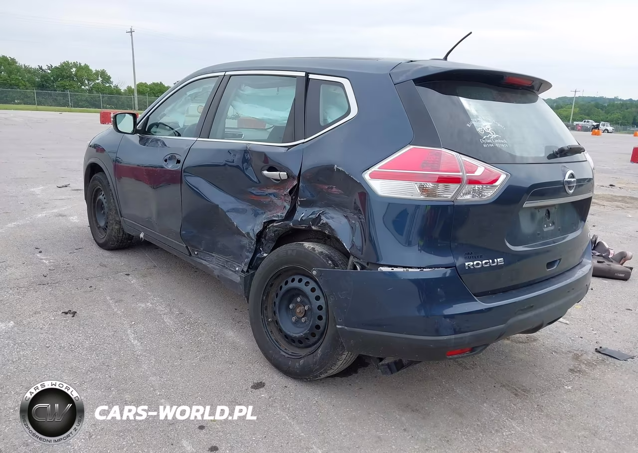 2015 Nissan Rogue S VIN:KNMAT2MV8FP539964 - 3
