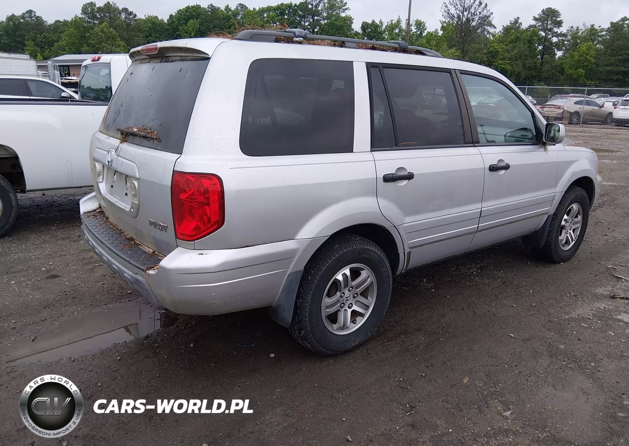 2005 Honda Pilot Ex-L VIN:5FNYF18685B031294 - 4