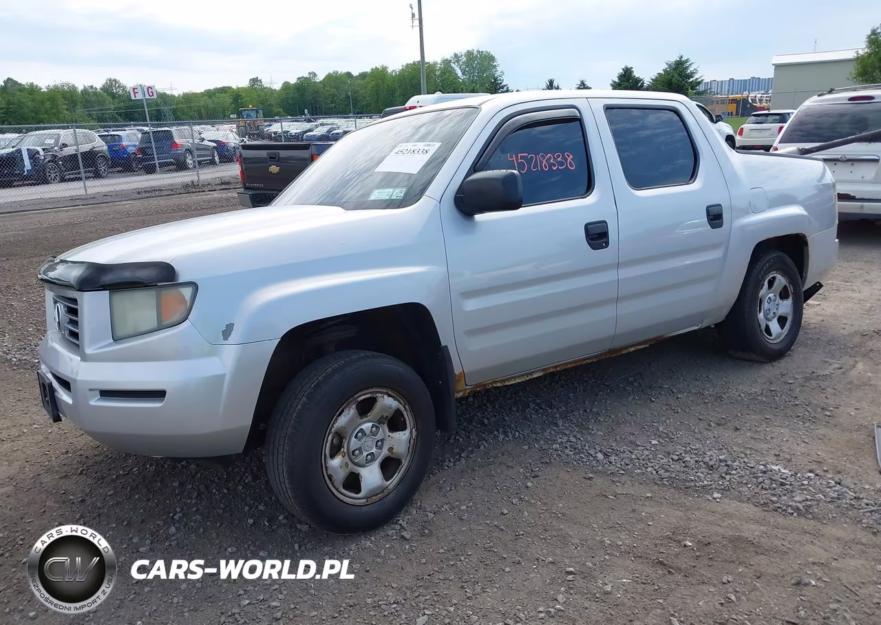 2008 Honda Ridgeline Rt VIN:2HJYK16298H537657 - 2