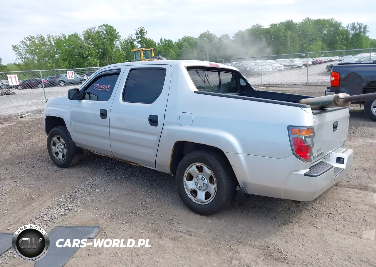 2008 Honda Ridgeline Rt VIN:2HJYK16298H537657 - 3