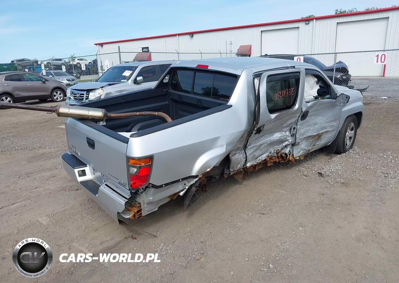 2008 Honda Ridgeline Rt VIN:2HJYK16298H537657 - 4