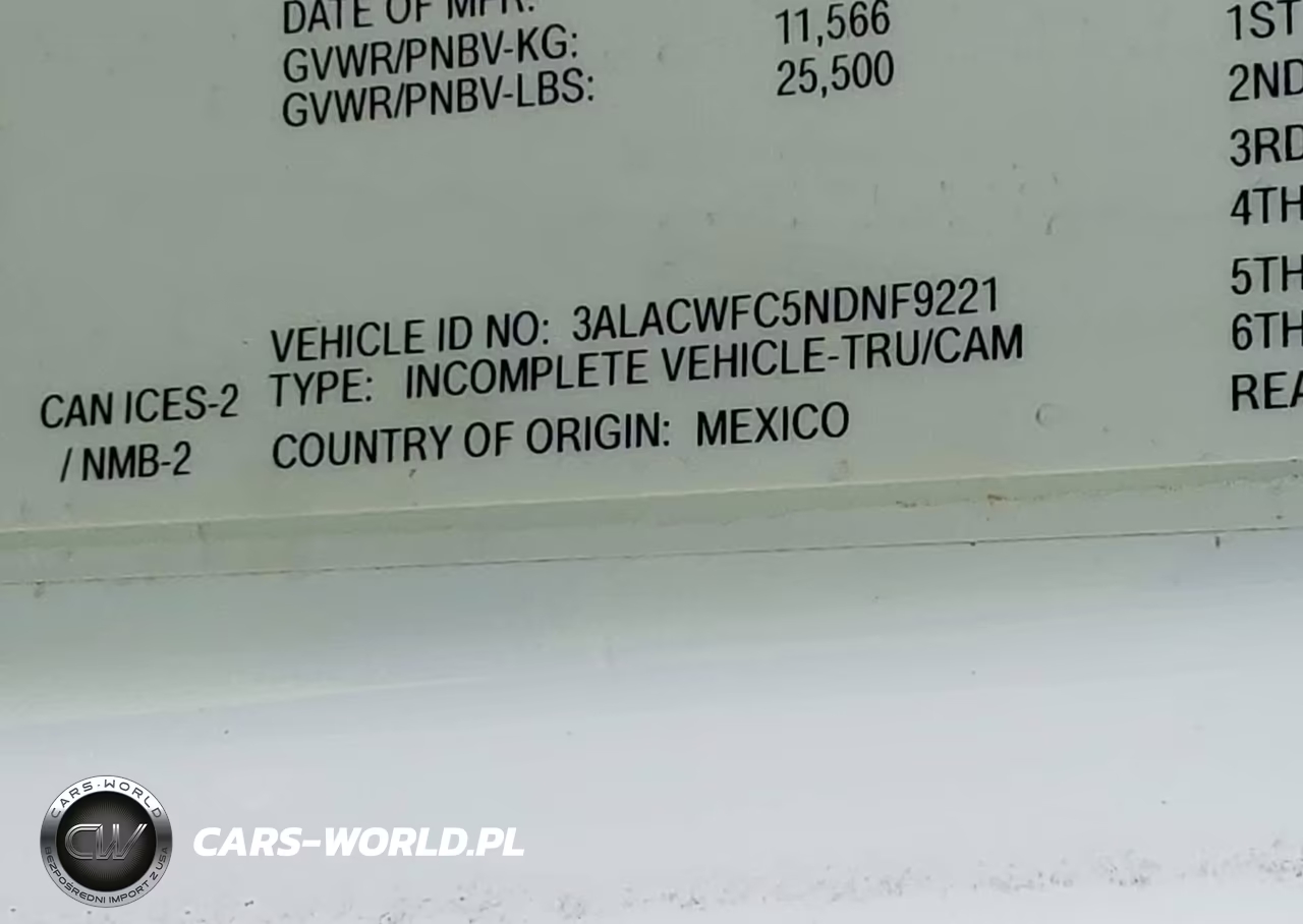 2022 Freightliner M2 106 VIN:3ALACWFC5NDNF9221 - 8